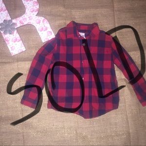 Children’s place 4T plaid shirt boys